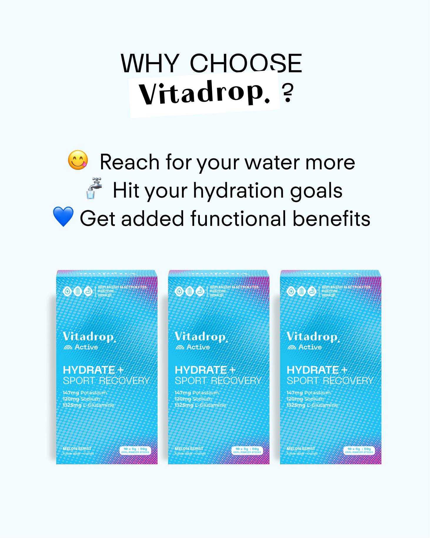 Vitadrop Sport Recovery Powder (10 Serves)